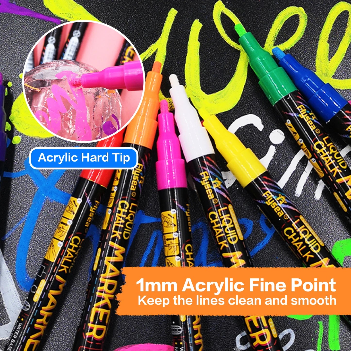 Erasable LED Highlighter Fluorescent Marker