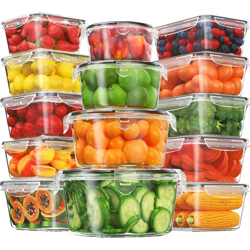 60-Piece Food Storage Containers Set