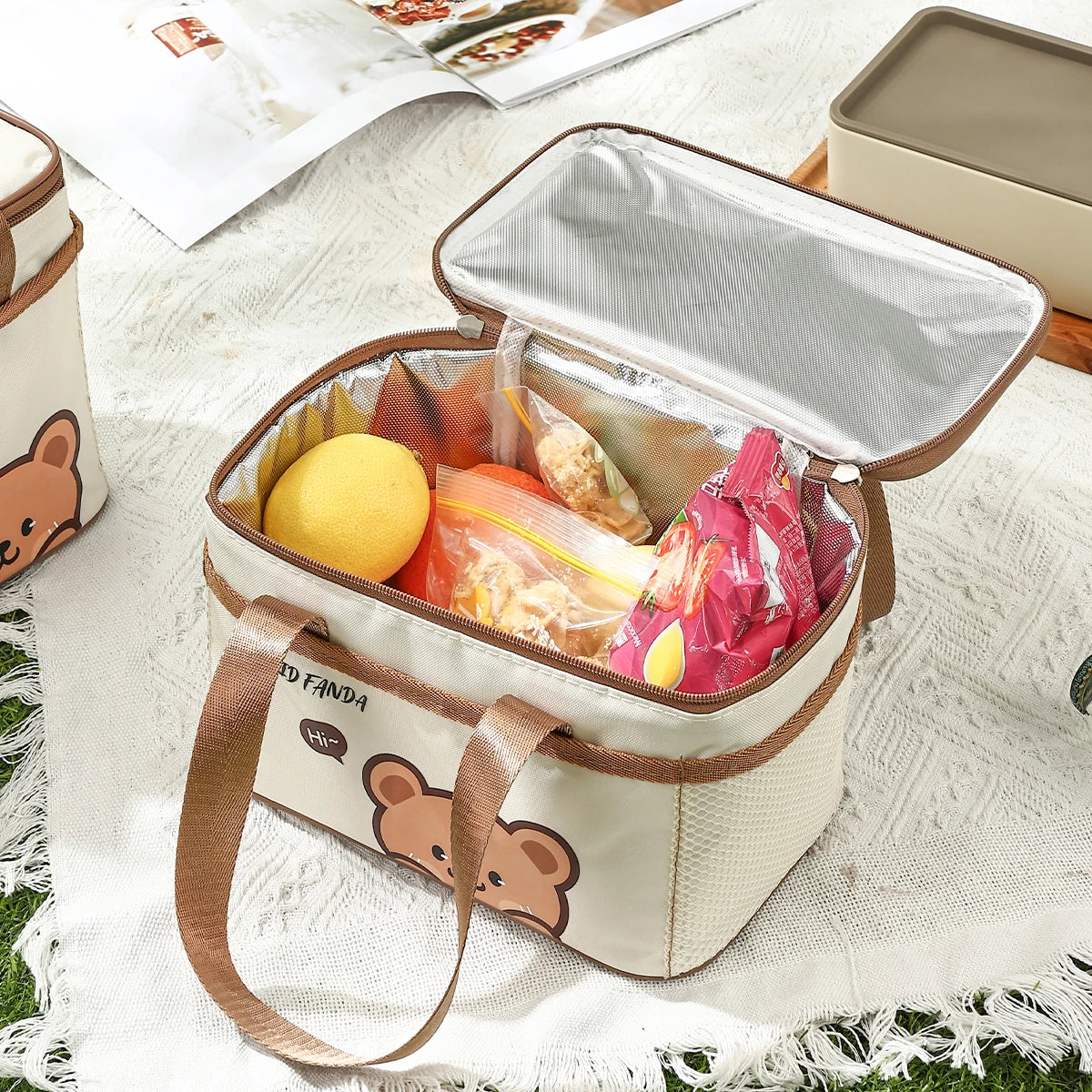 Portable Insulated Lunch Bag
