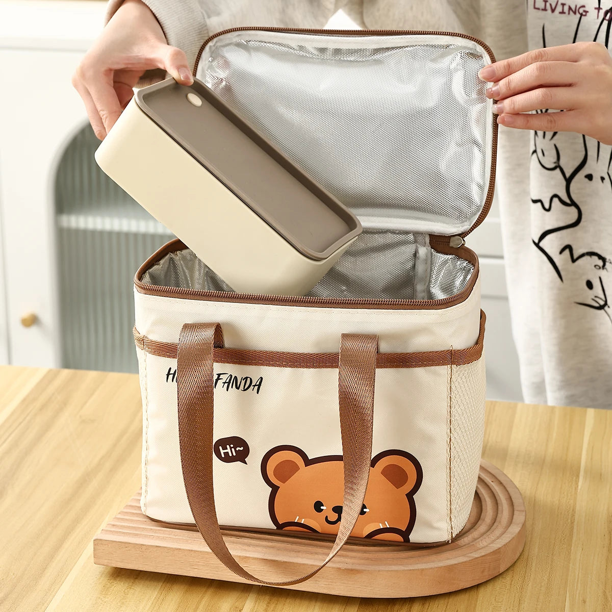 Portable Insulated Lunch Bag