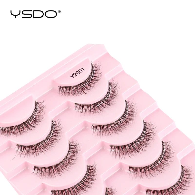 Natural Cat Eye Wispy Mink Eyelashes