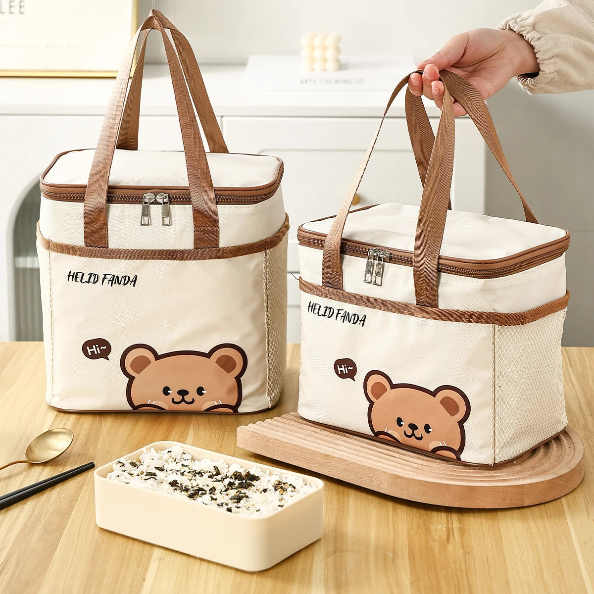 Portable Insulated Lunch Bag