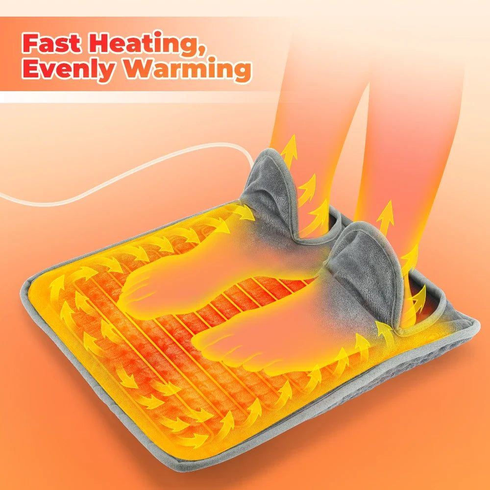 Electric Foot Heating Pad Washable Feet Warmer