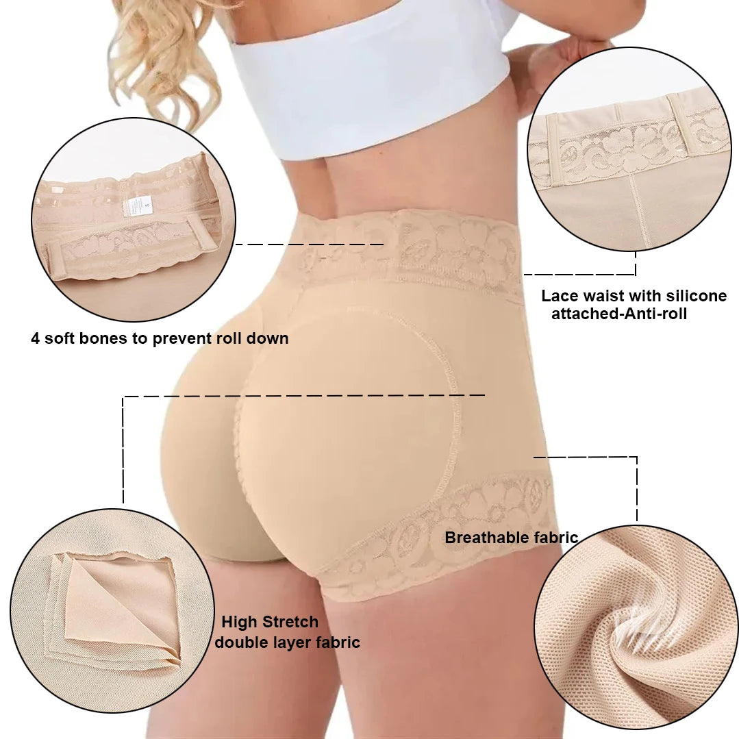 Tummy control butt lifter body shapewear