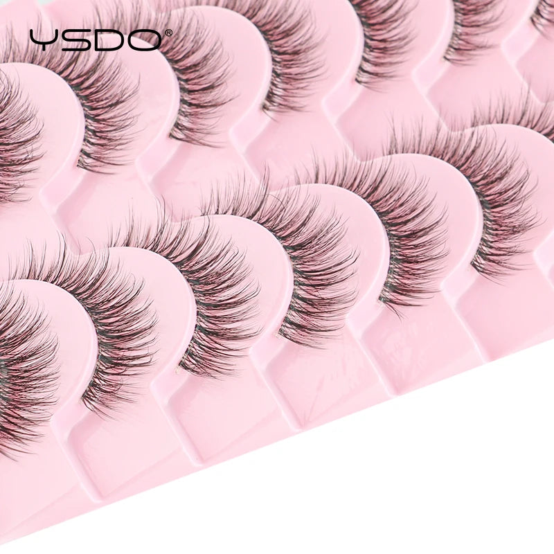 Natural Cat Eye Wispy Mink Eyelashes