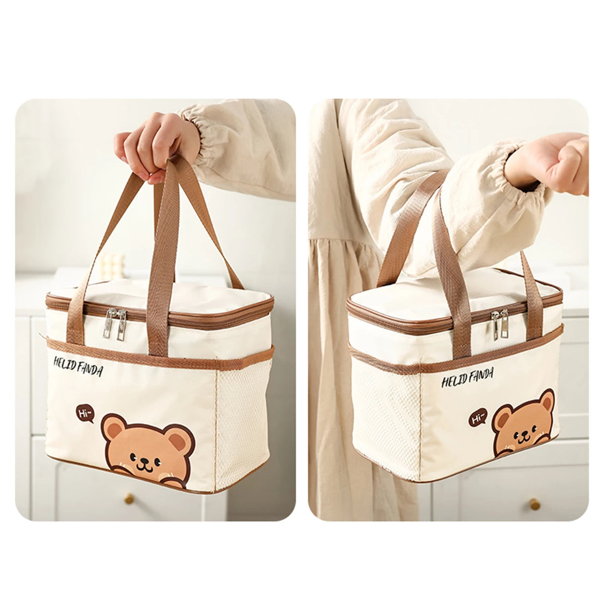 Portable Insulated Lunch Bag