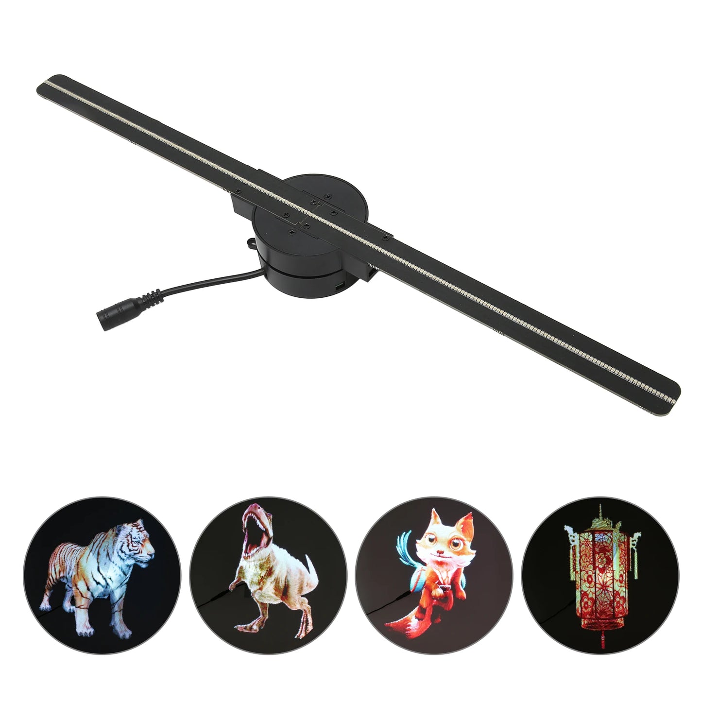 3D Hologram Fan 2 Blades WiFi 3D Projector