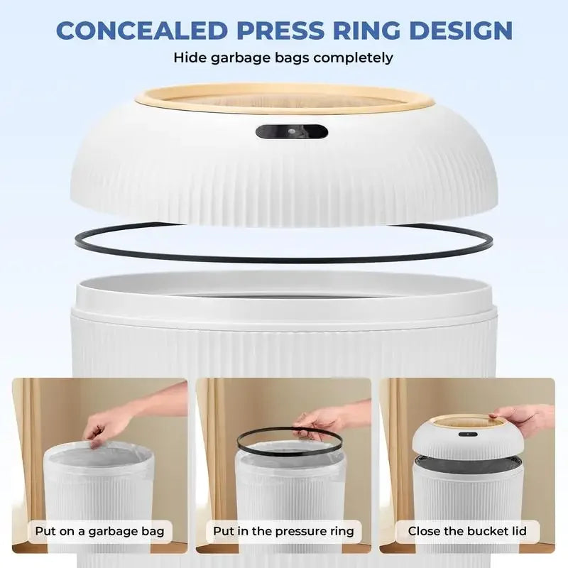 Smart Waterproof trash bin