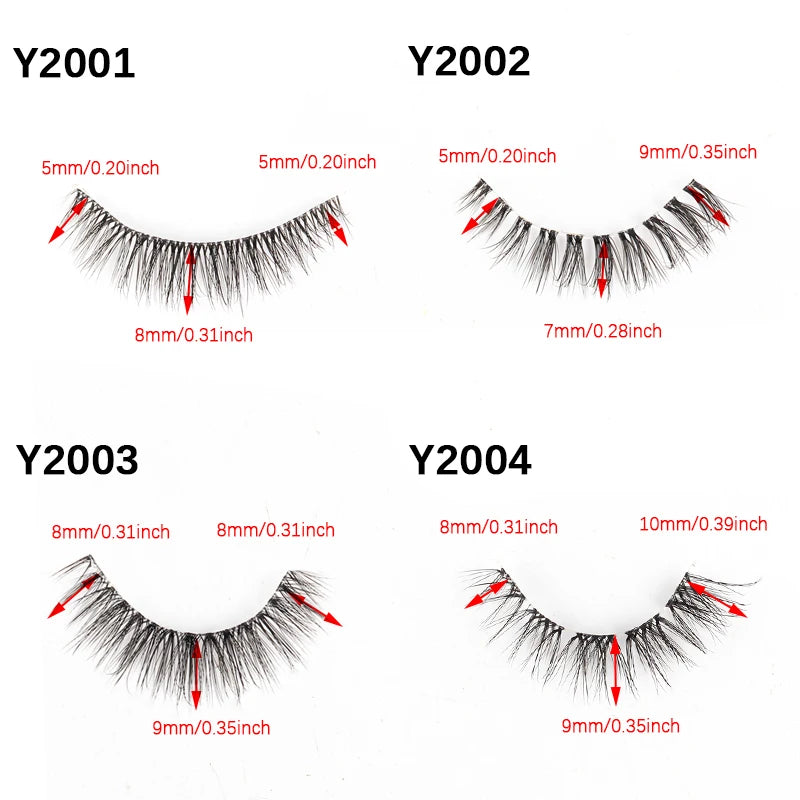 Natural Cat Eye Wispy Mink Eyelashes