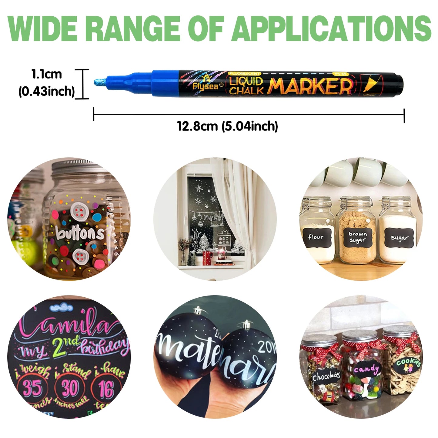 Erasable LED Highlighter Fluorescent Marker