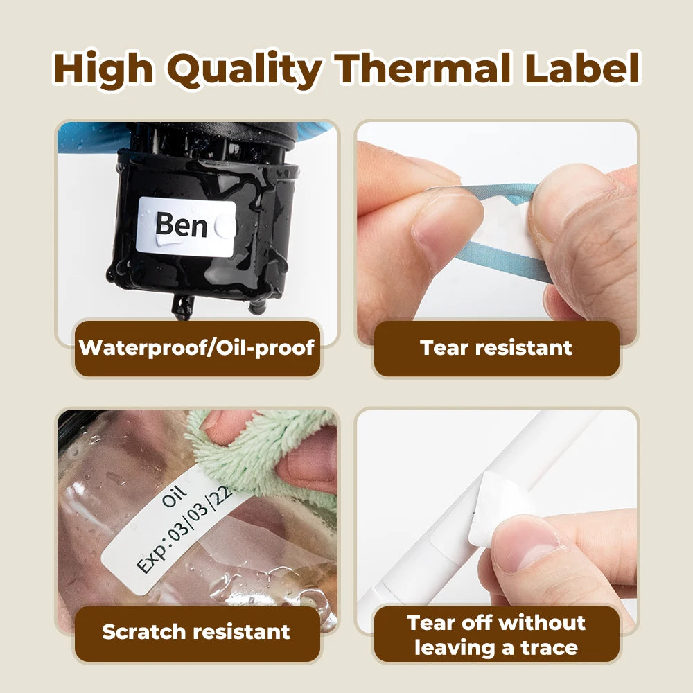 Mini Thermal Label Pocket Portable Printer