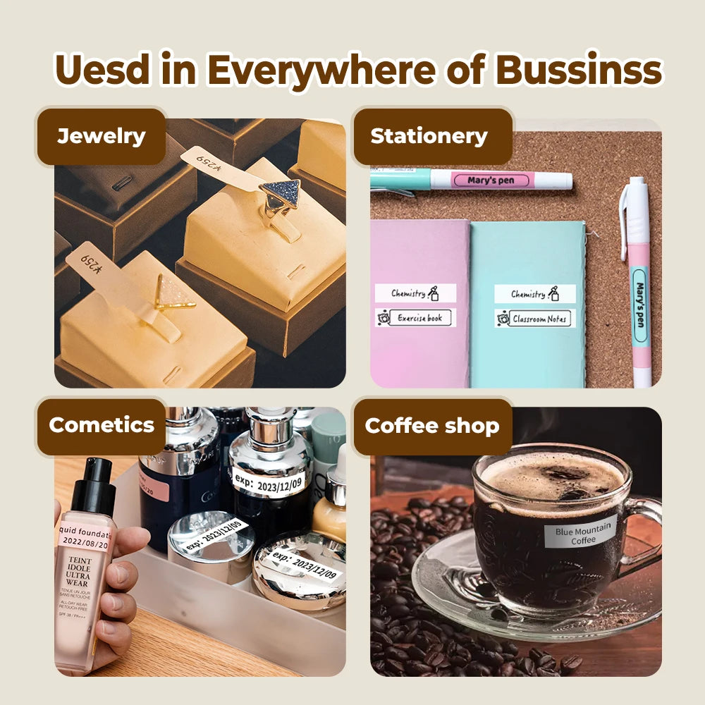 Mini Thermal Label Pocket Portable Printer