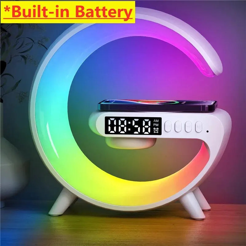 Bluetooth Speaker Wireless Charger Pad Stand