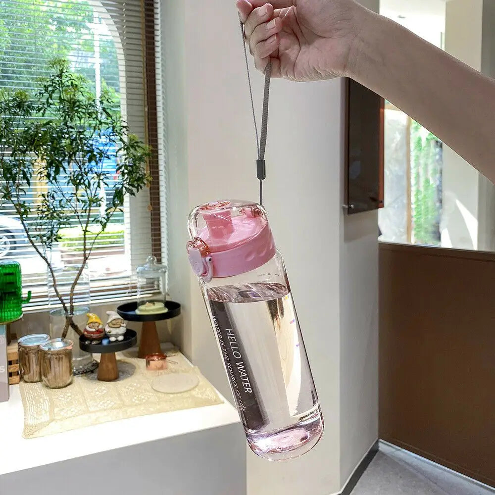 Transparent Sports Water Bottle