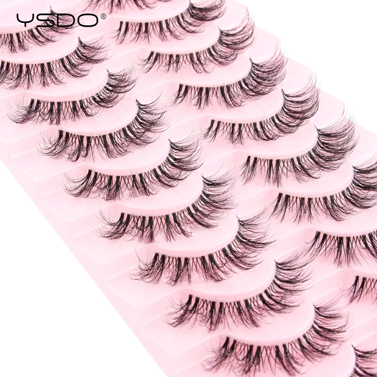 Natural Cat Eye Wispy Mink Eyelashes