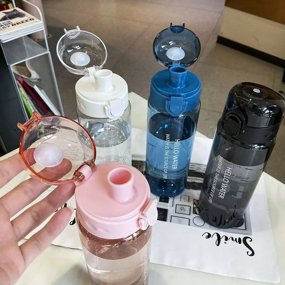 Transparent Sports Water Bottle
