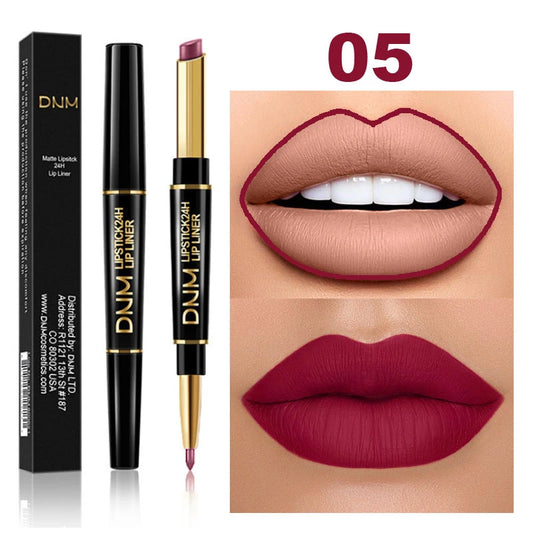 2 In 1 Matte Lipstick Pencil / lipstick combo
