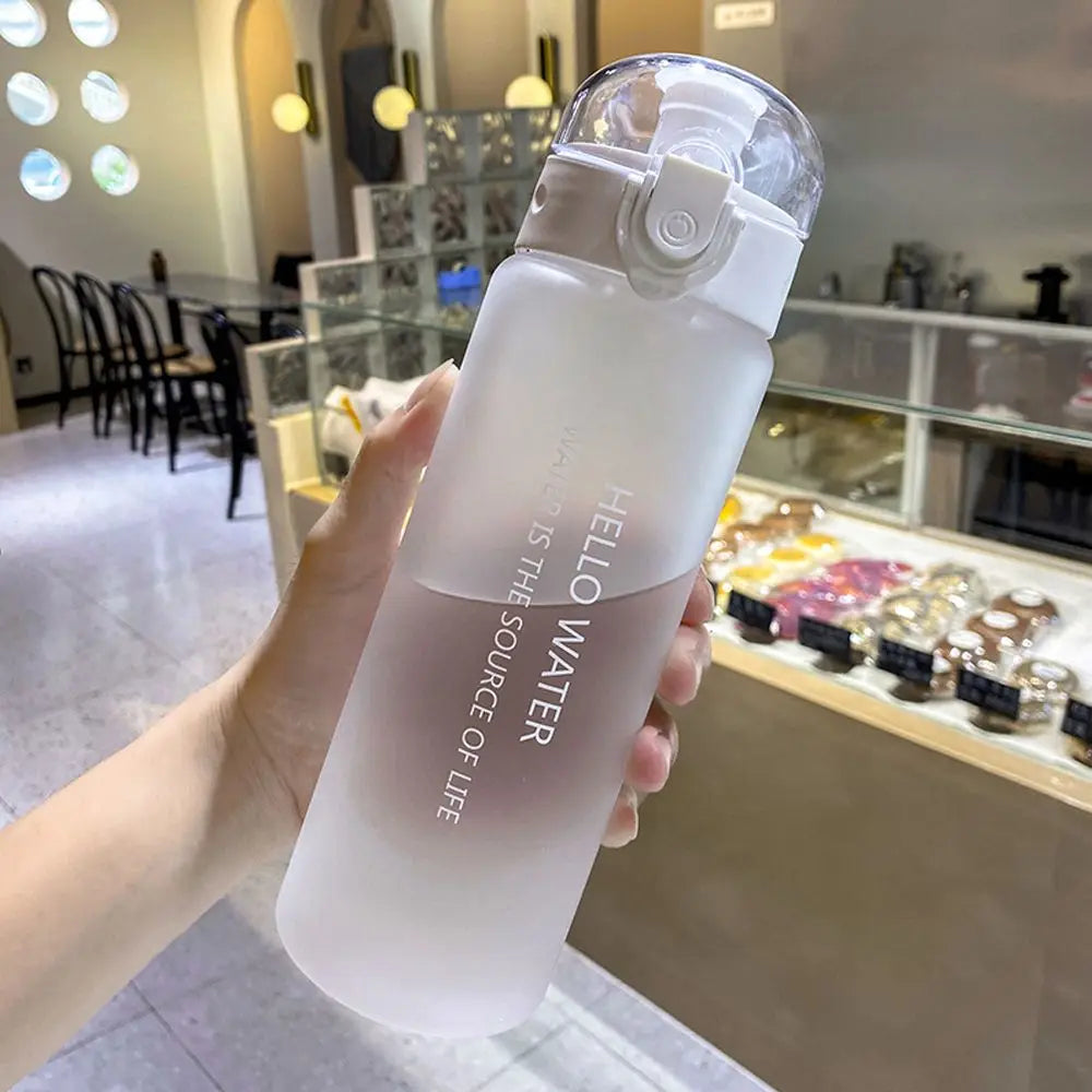Transparent Sports Water Bottle