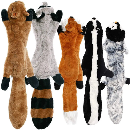 Dog Toy with Squeakers, Plush Squeaky design