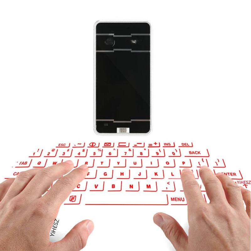 Portable Bluetooth Virtual Wireless Laser Keyboard Projector