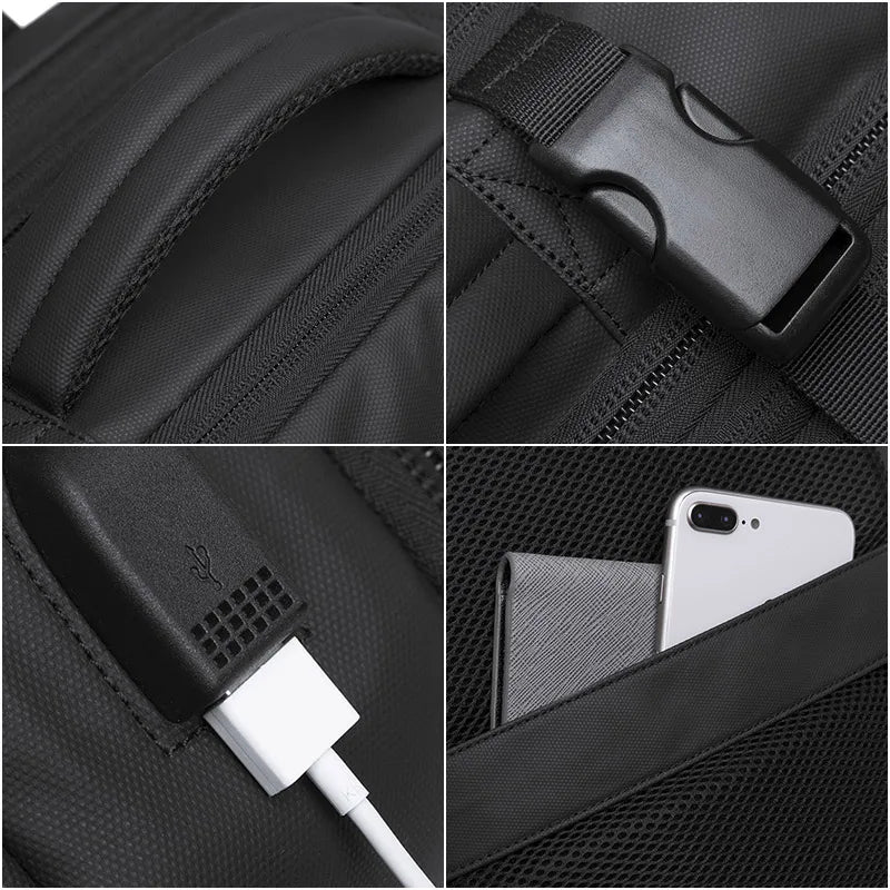 BANGE Travel Expandable Backpack
