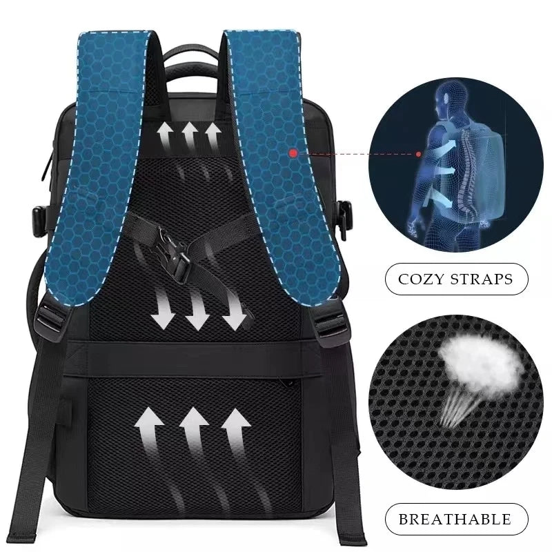 BANGE Travel Expandable Backpack