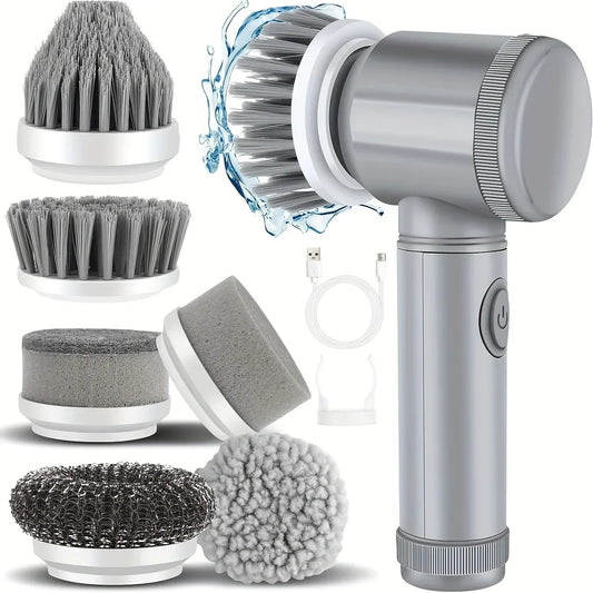 Electric Cordless Spin Scrubber