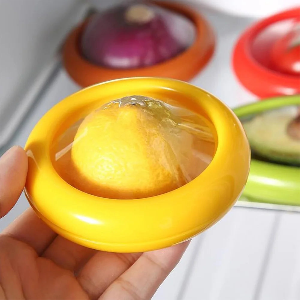 4/1 Pcs Silicone Fruit Storage Box
