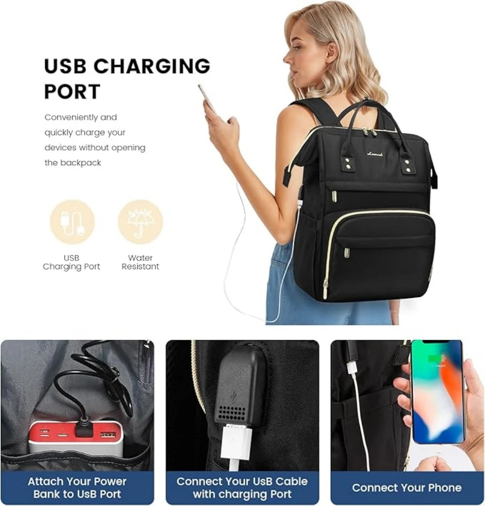 LOVEVOOK 17 inch Laptop Travel Backpack